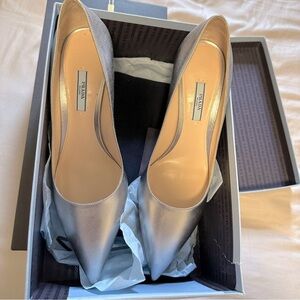 Prada Women's Silver Heels